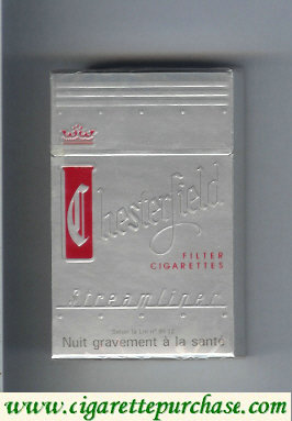 Chesterfield Streamliner Filter cigarettes